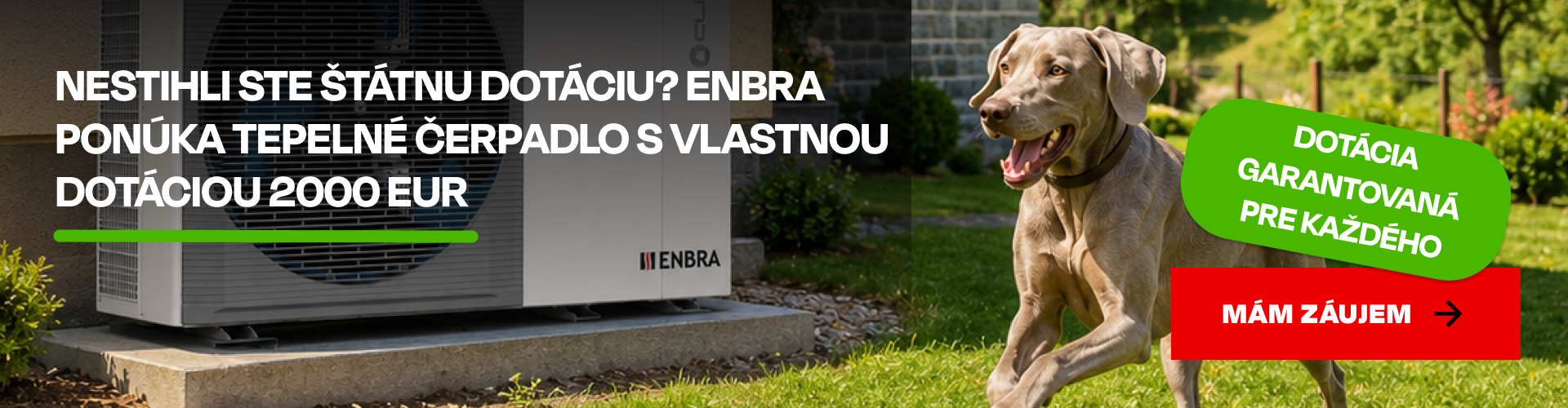 Dotácie ENBRA SLOVAKIA