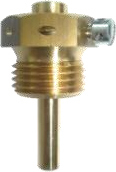 Mosadzné teplomerové puzdro O 5,2 mm, 35 mm