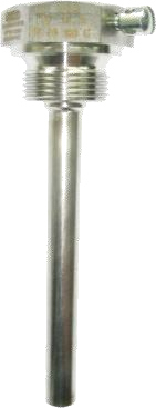 Nerezové teplomerové puzdro O 6,0 mm, 120 mm