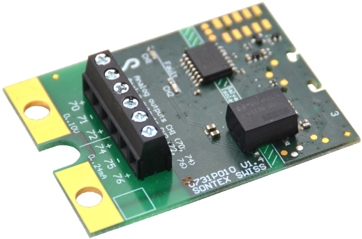 Analógový modul 0-24 mA, 0-10 V